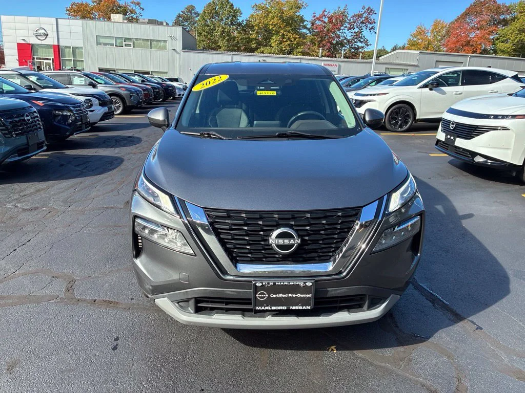 Certified 2022 Nissan Rogue SV with VIN 5N1BT3BB6NC697269 for sale in Marlborough, MA
