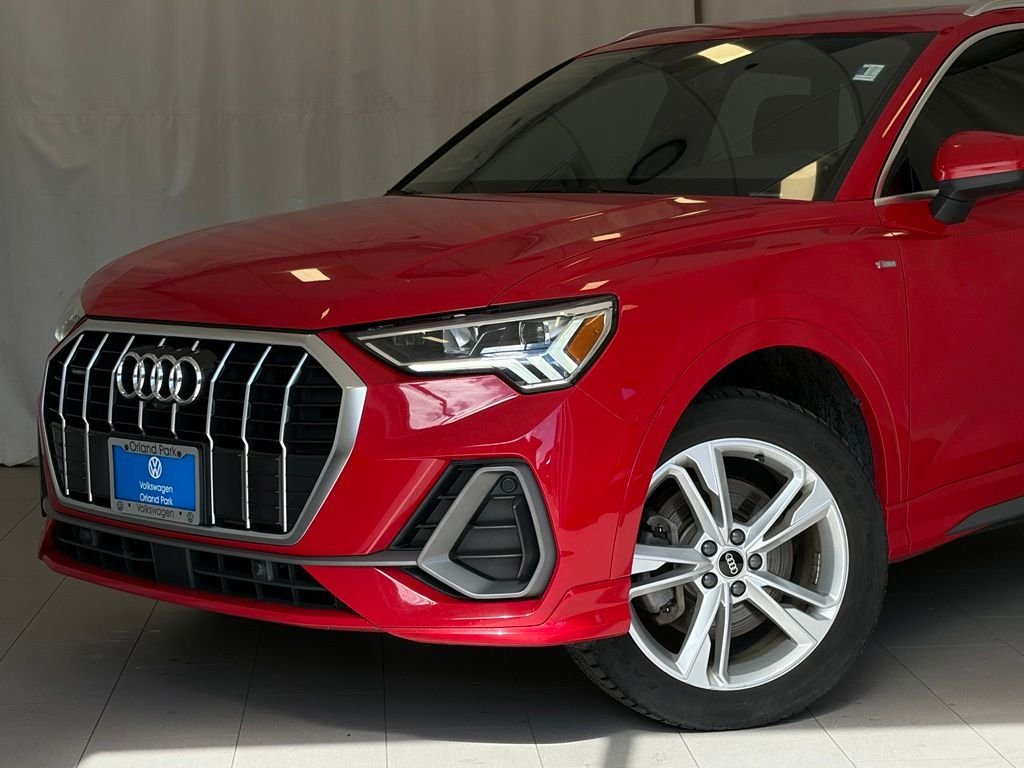 Used 2022 Tango Red Audi Premium Plus image 2