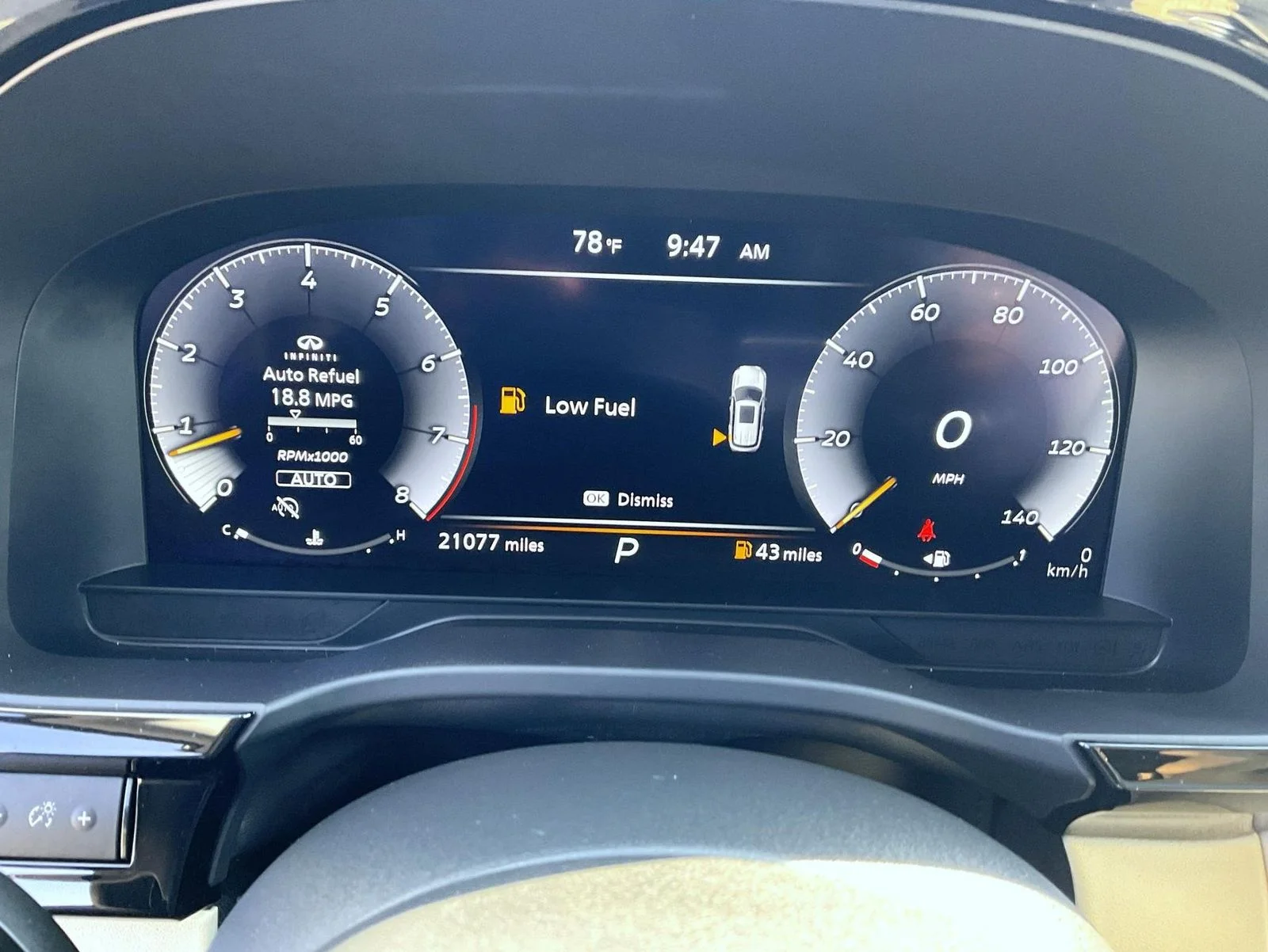 Used 2023 Blue INFINITI LUXE image 12