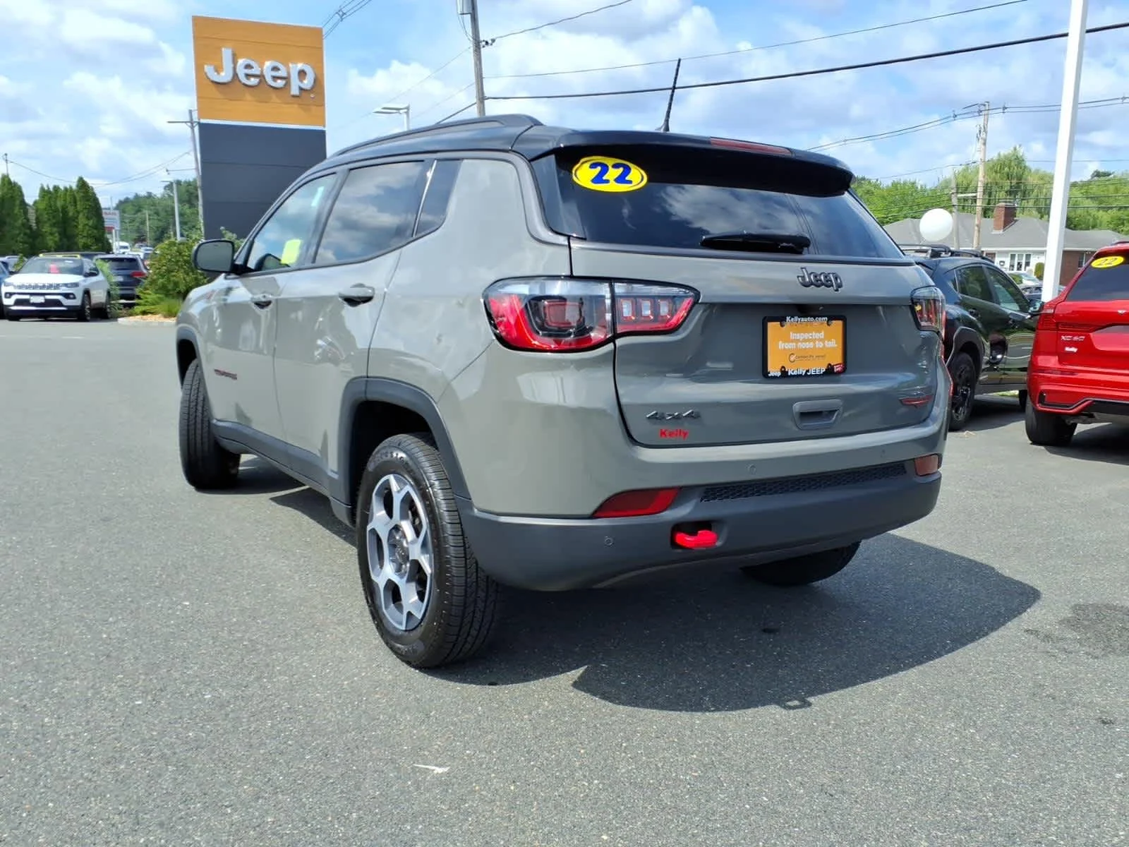 Certified Used 2022 Sting-Gray Clearcoat Jeep Trailhawk image 10