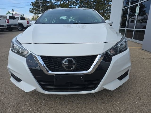 Used 2021 Nissan Versa Sedan SV with VIN 3N1CN8EV0ML837523 for sale in Stockton, IL