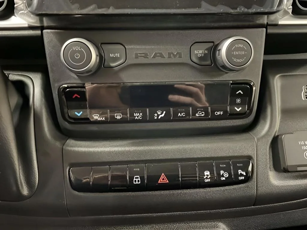 Used 2025 Bright White Clearcoat Ram SLT image 13