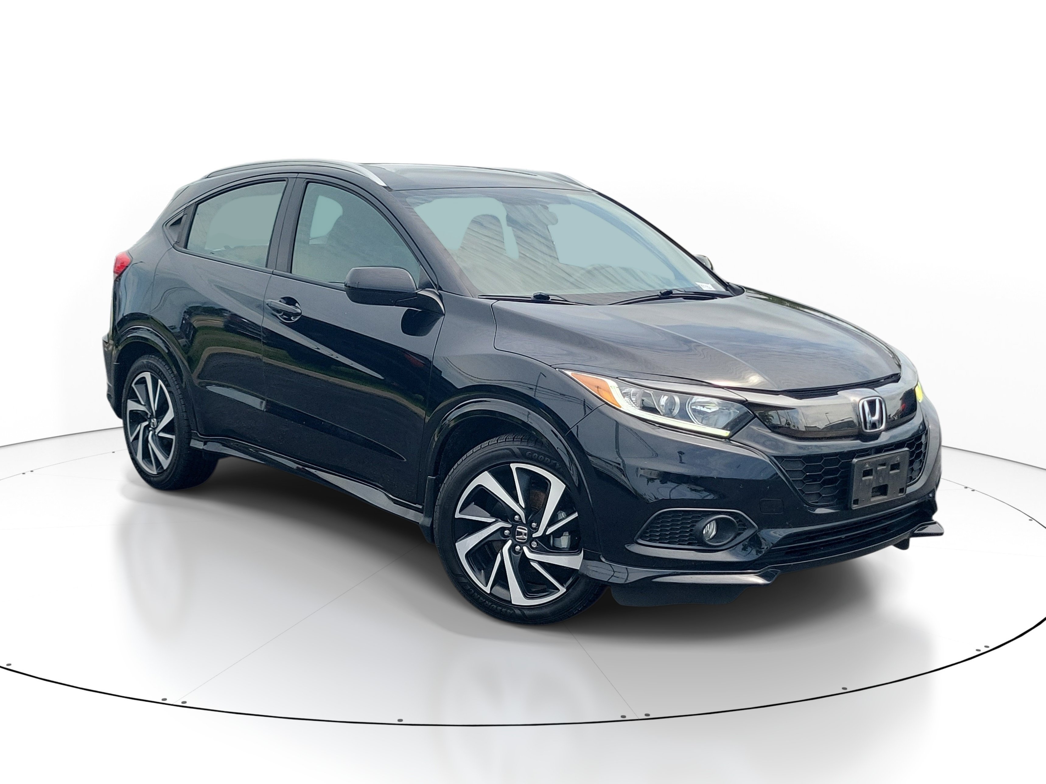 Used 2019 Crystal Black Pearl Honda Sport image 1