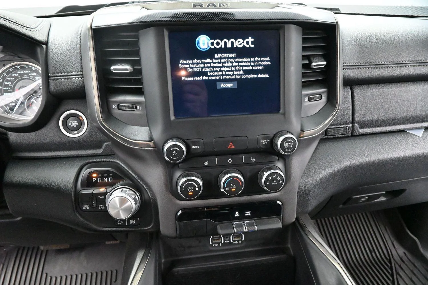 Used 2020 Granite Crystal Metallic Clearcoat Ram Rebel image 20