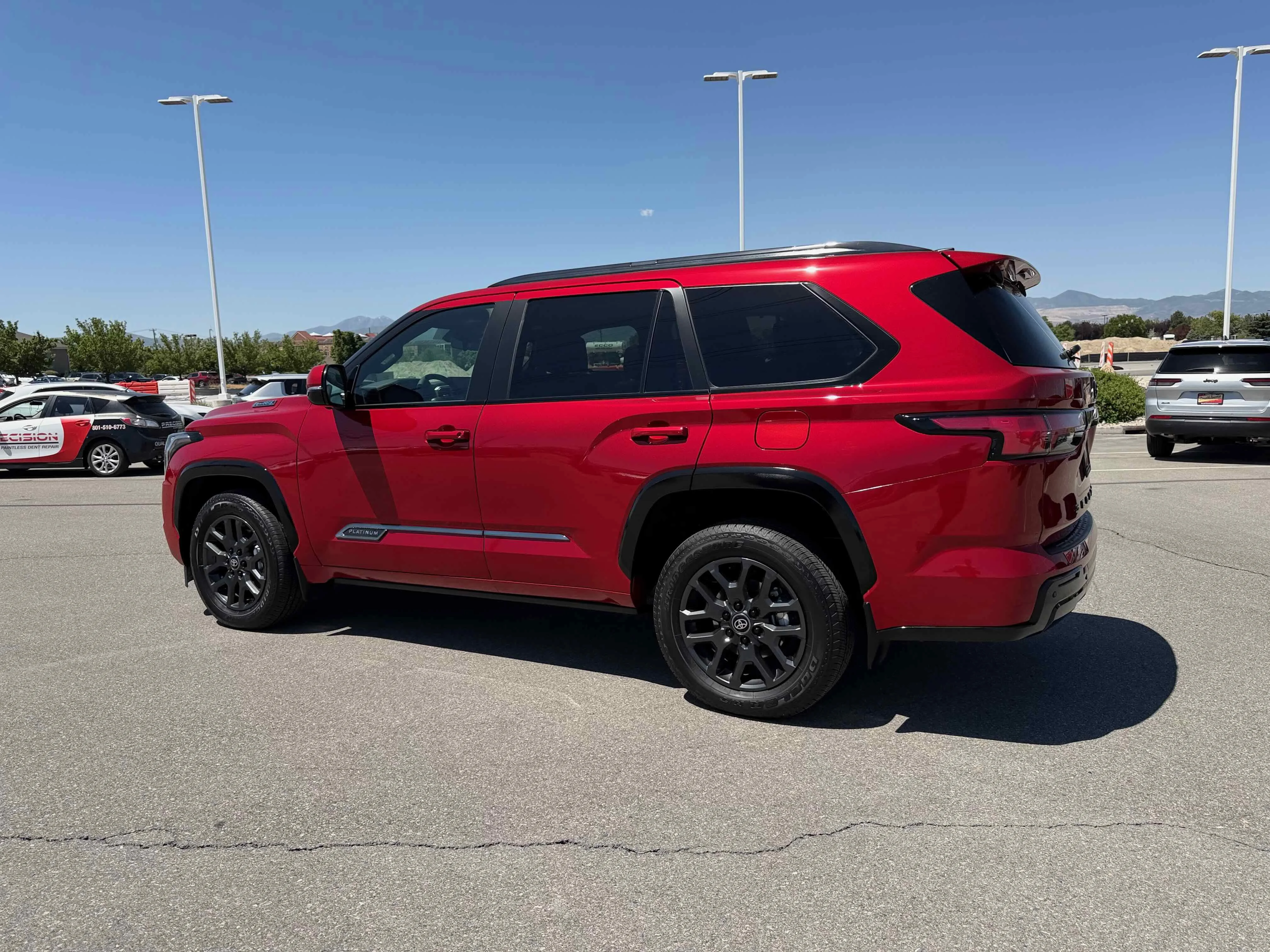 Used 2026 Red Toyota Platinum image 2