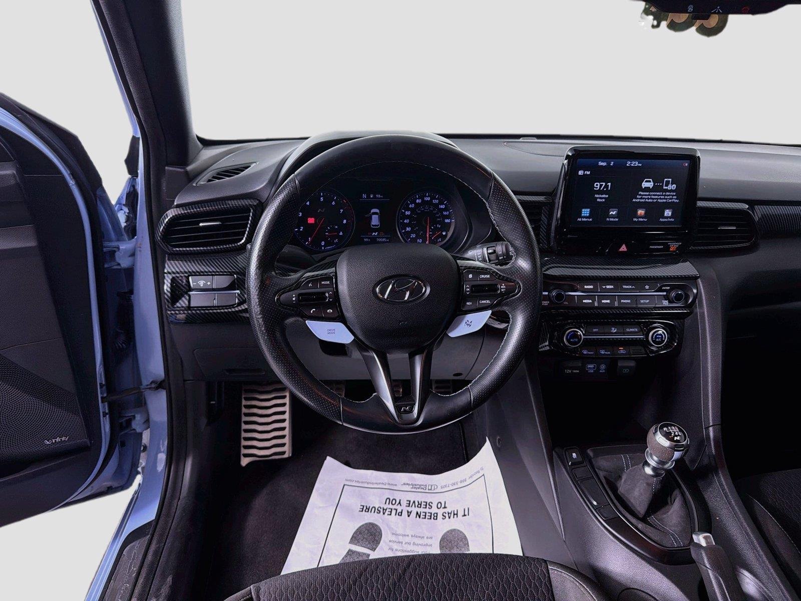 Used 2020 Performance Blue Hyundai Manual image 20