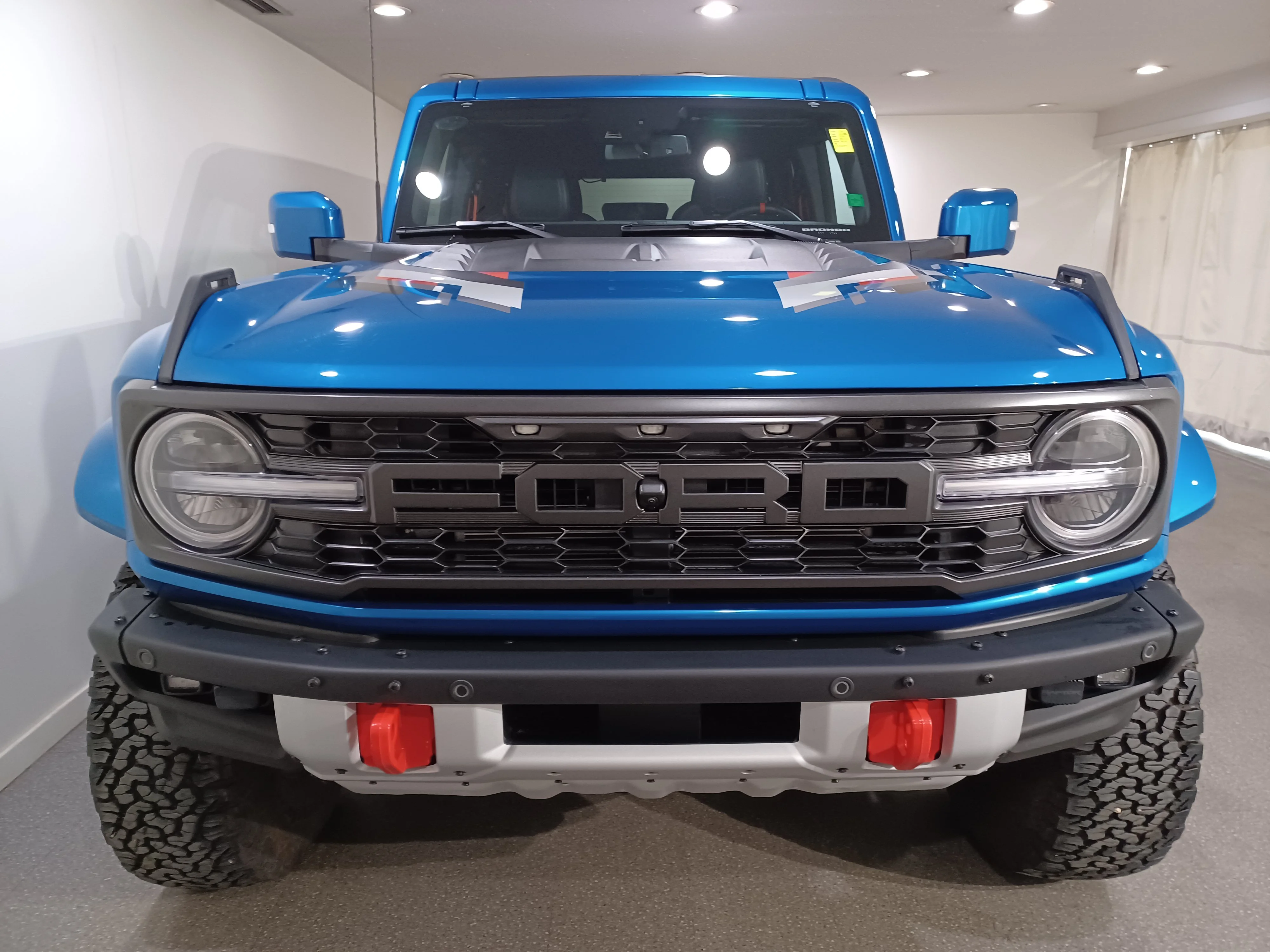 Certified Used 2024 Velocity Blue Metallic Ford Raptor 4x4*418HP!! | 37in Tires | Adaptive Cruise | Nav | 360 Cam | Htd Suede Seats | B&O Sound image 3