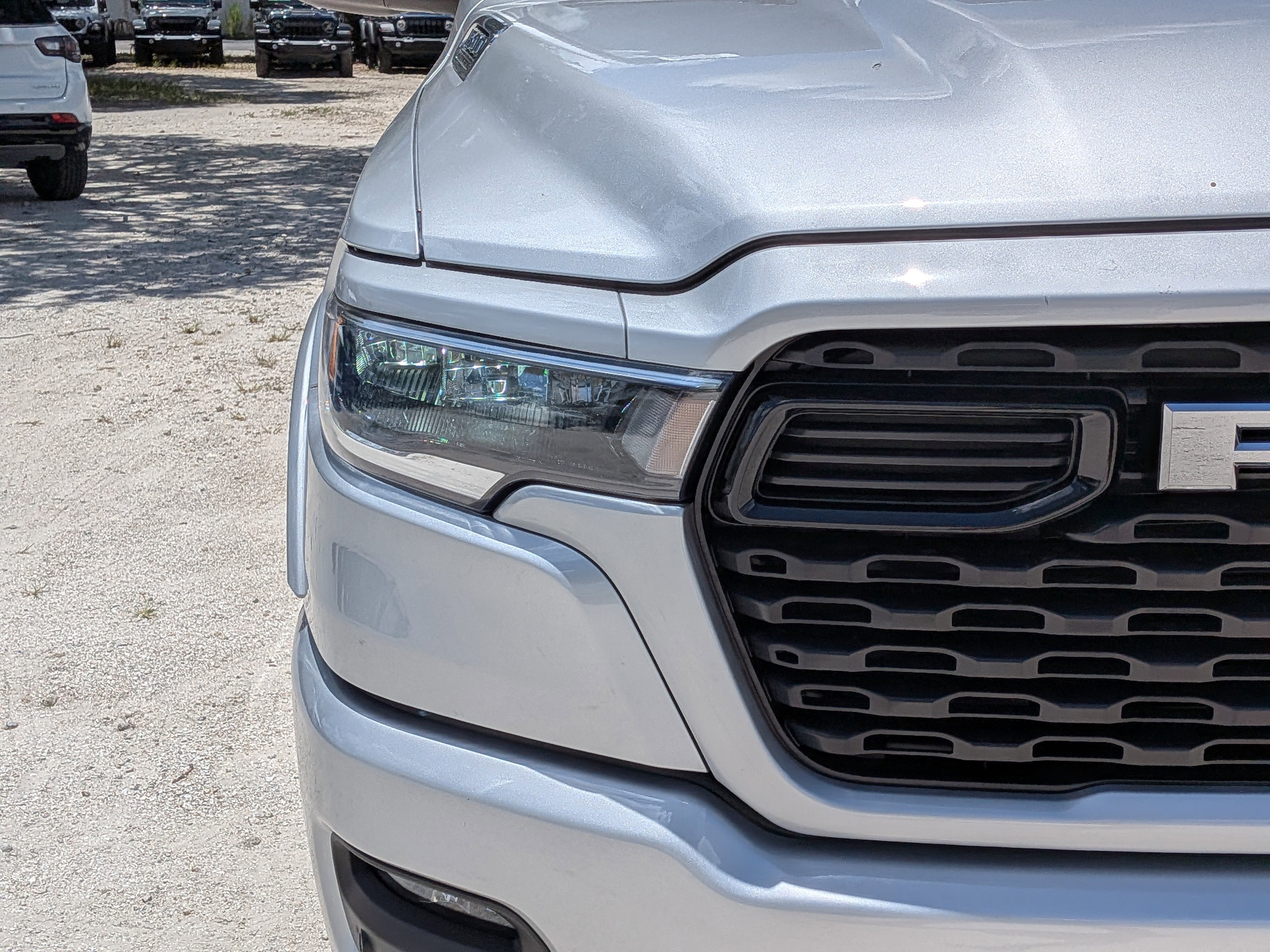 New 2026 Silver Zynith Exterior Paint RAM Big Horn image 9