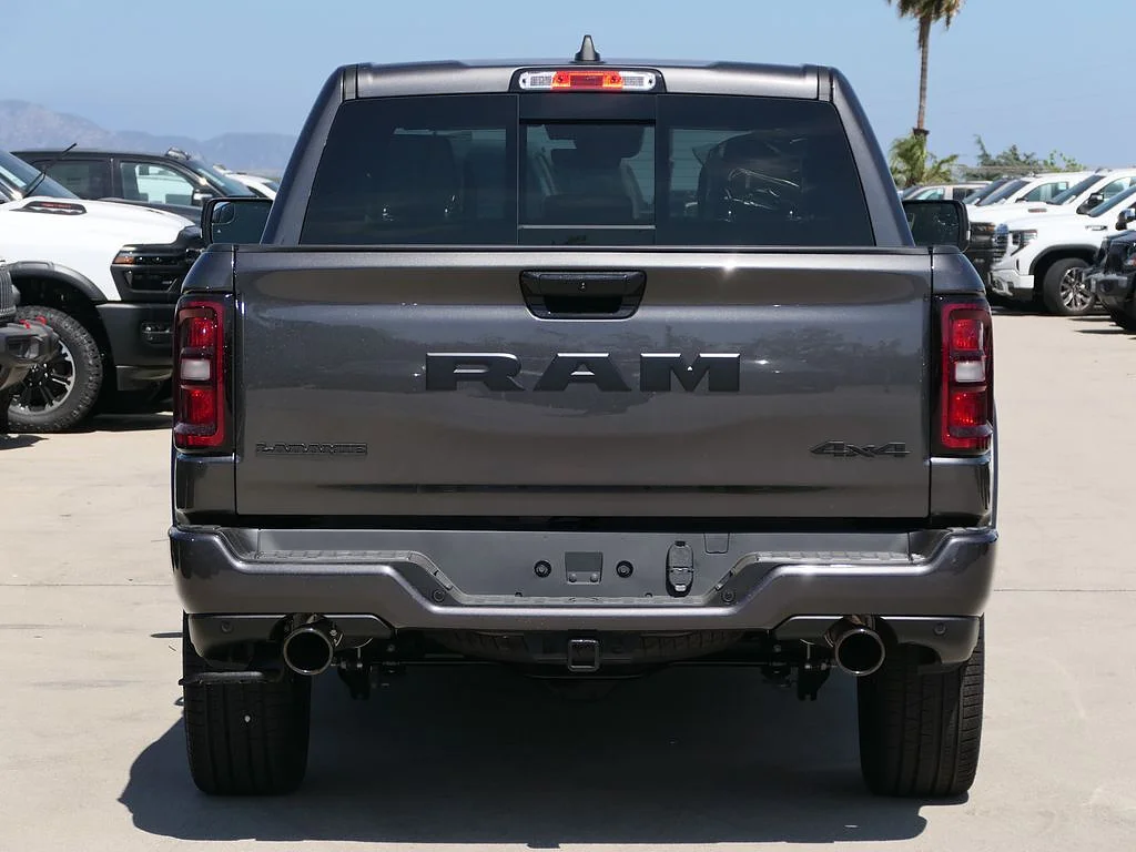 New 2026 Granite Crystal Metallic Clear Coat RAM Laramie Crew Cab 4x4 5