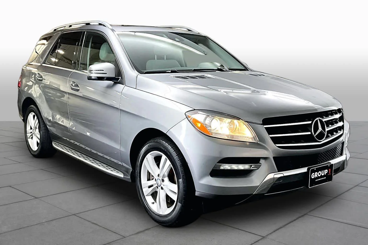 Used 2015 Palladium Silver Metallic Mercedes-Benz ML 350 image 3
