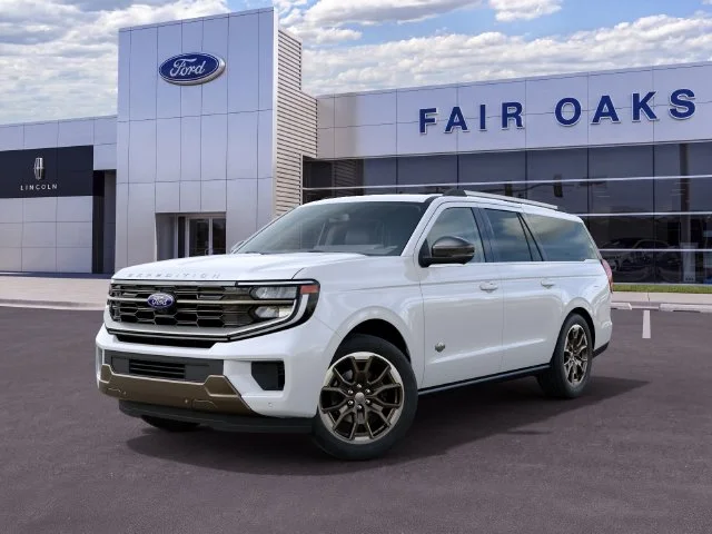 New 2027 Star White Metallic Tri-Coat Ford King Ranch image 2