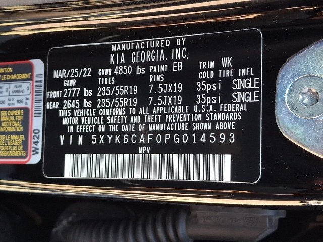 Used 2023 Black Kia X-Line image 29