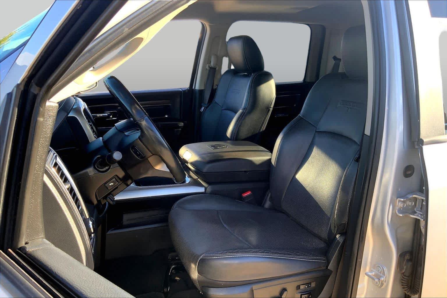 Used 2017 Bright Silver Metallic Clearcoat Ram Laramie image 8
