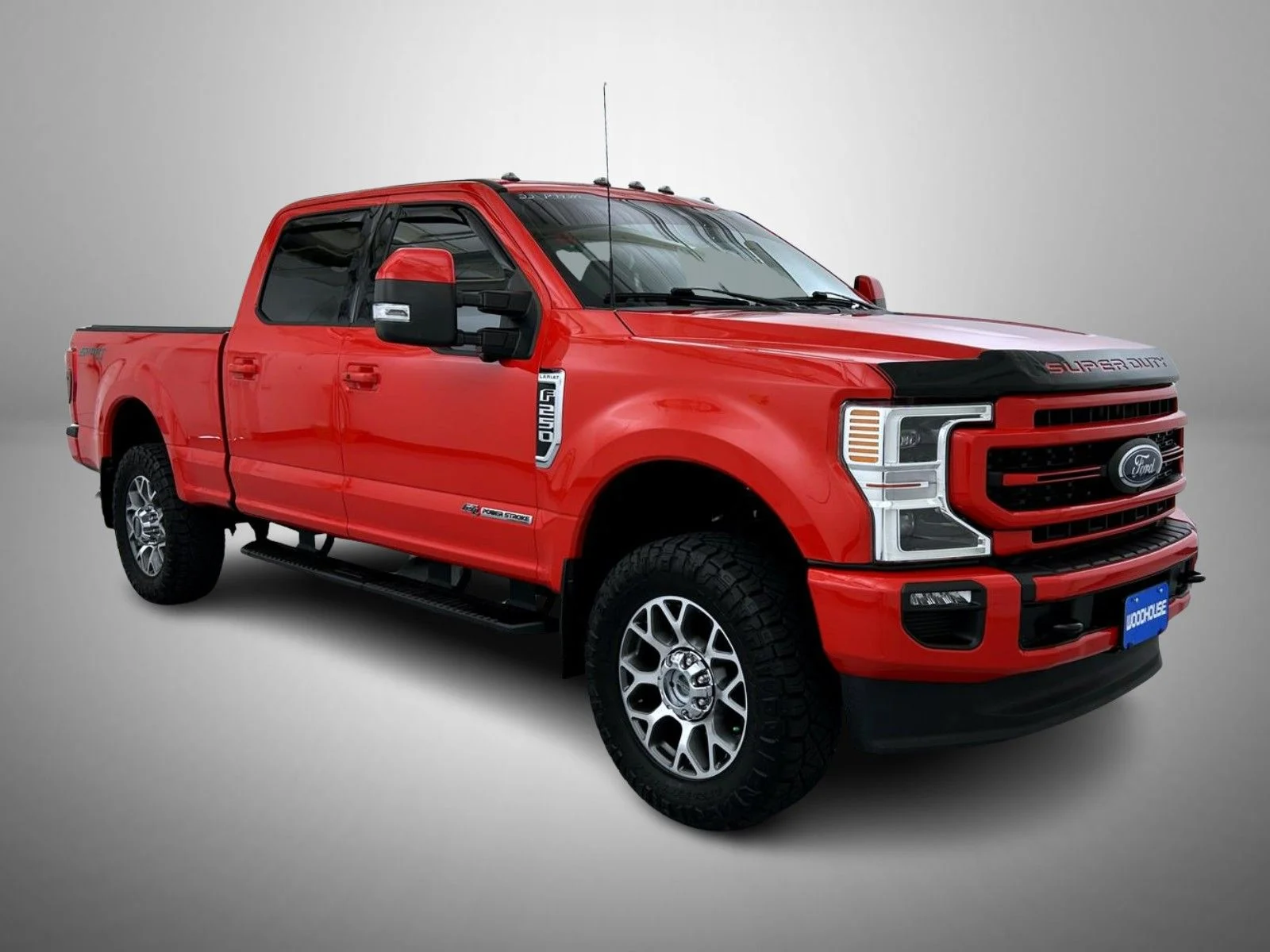 Used 2022 Red Ford Lariat image 3