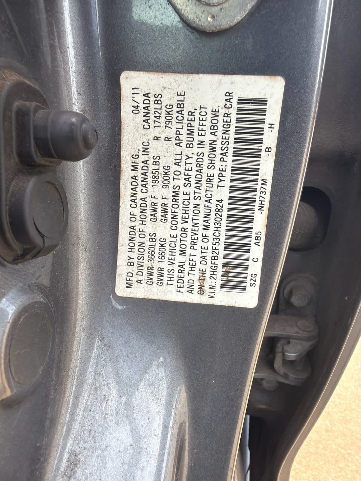 Used 2012 Polished Metal Metallic Honda LX image 32