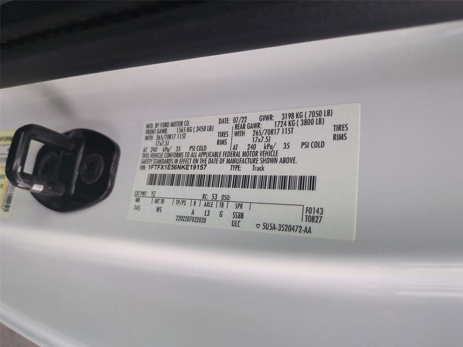 Used 2022 Oxford White Ford XL image 49