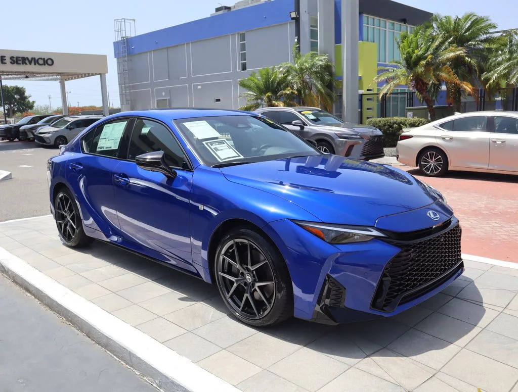 New 2026 Blue Lexus 350 F SPORT Design image 3