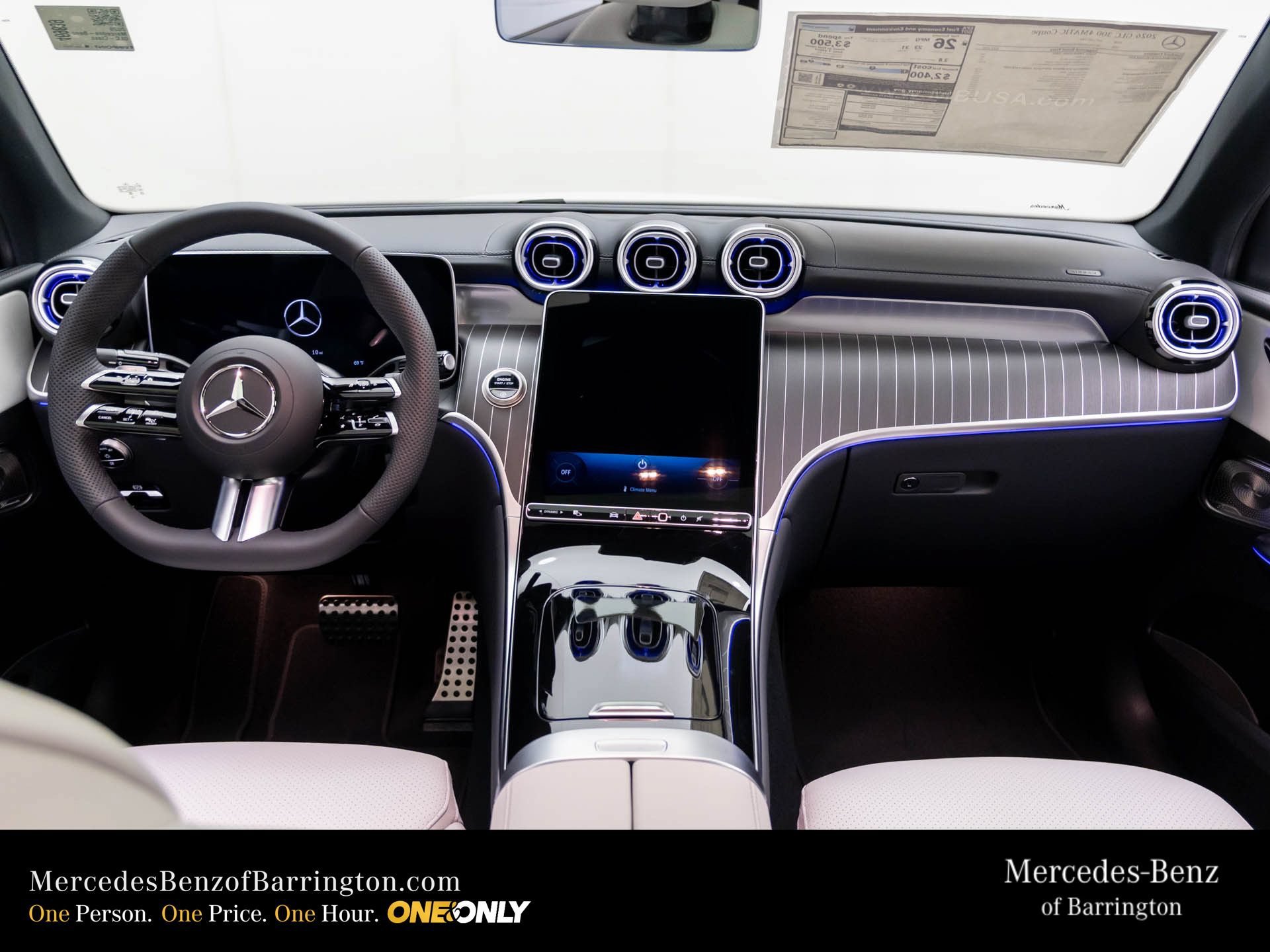 New 2026 Polar White Mercedes-Benz GLC 300 Coupe image 53
