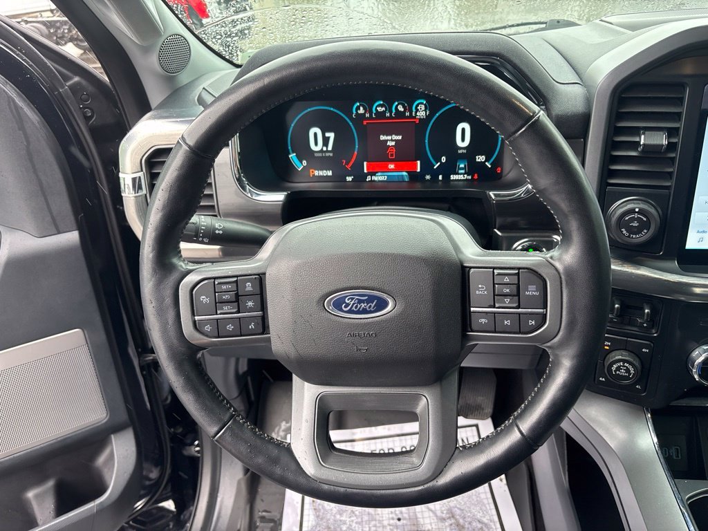 Used 2022 Antimatter Blue Metallic Ford Lariat image 14