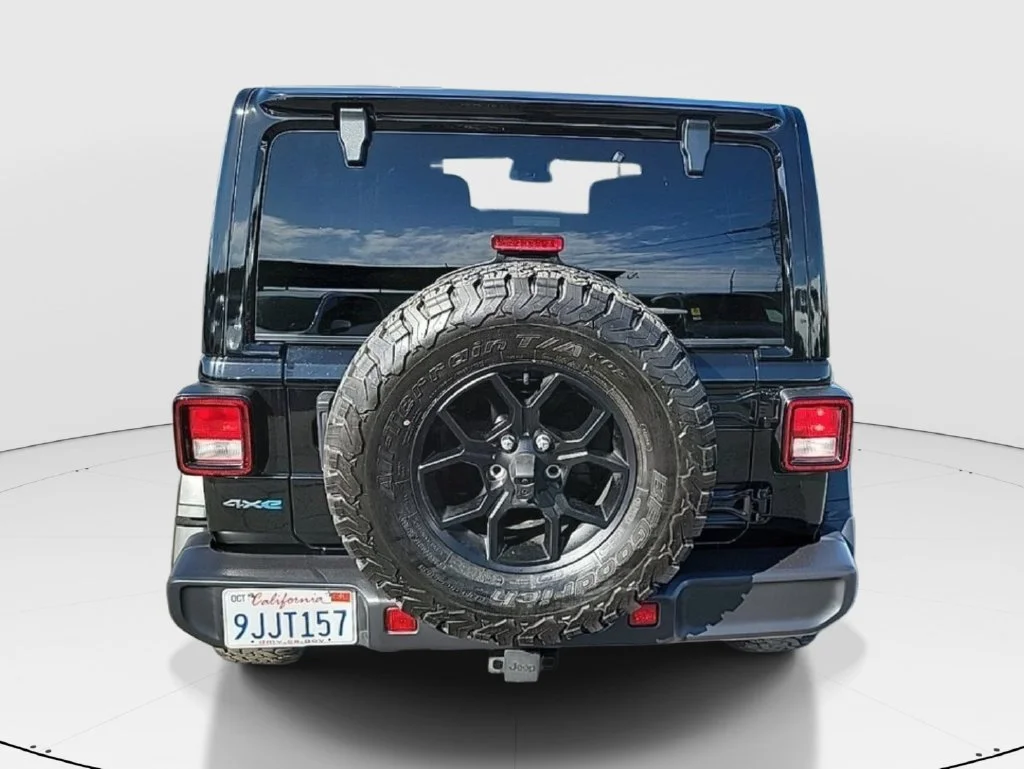 Used 2024 Black Jeep Willys 4xe image 7