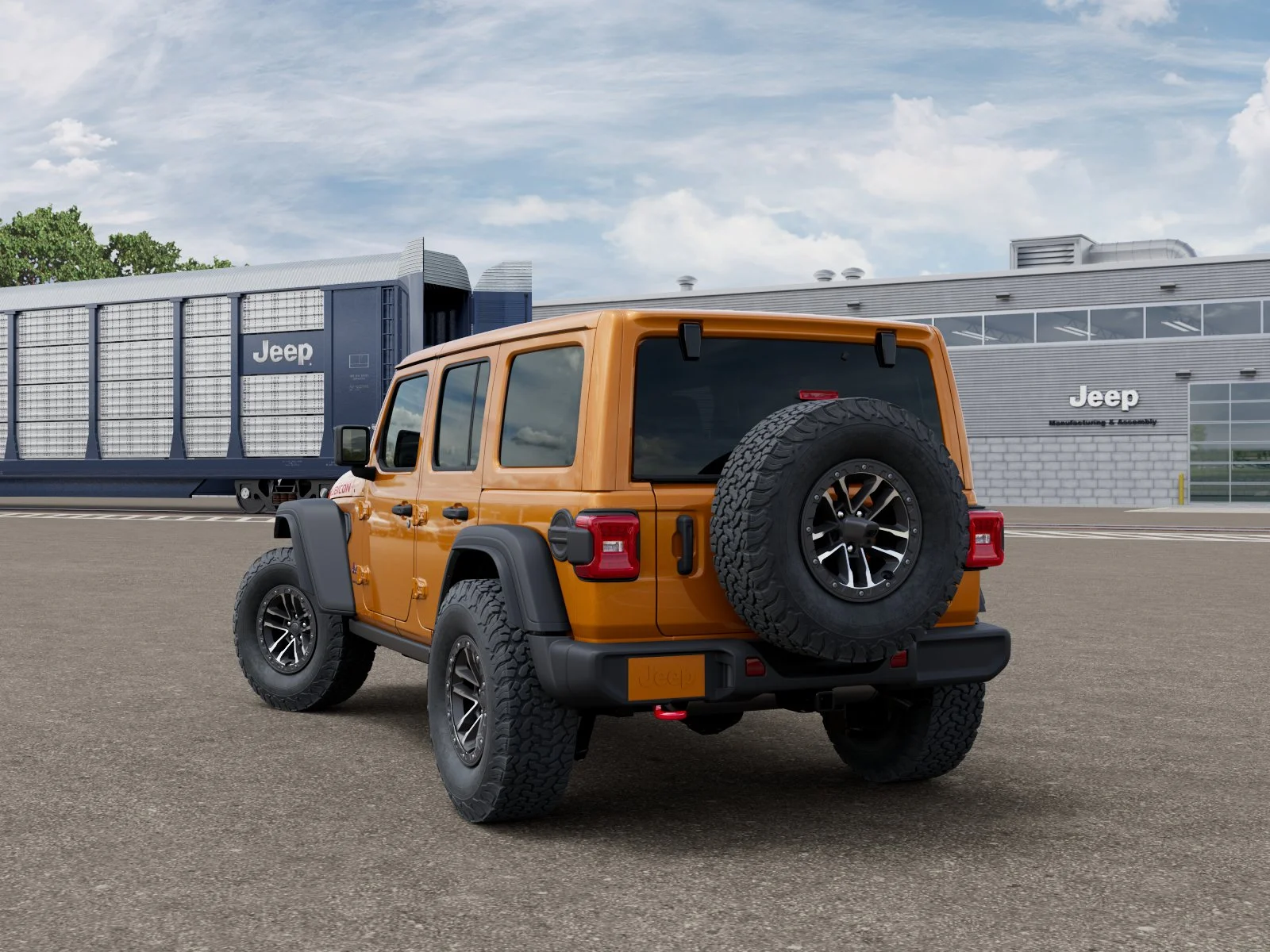 New 2026 Goldilocks Exterior Paint Jeep Rubicon image 3