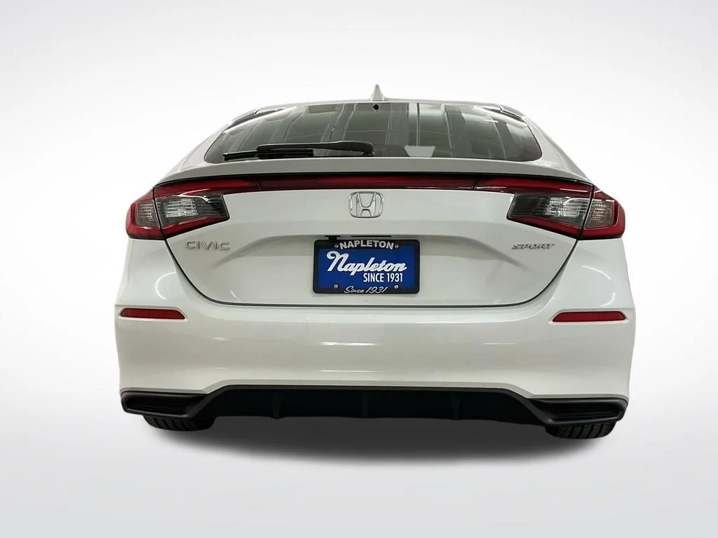 Certified Used 2023 Platinum White Honda Sport image 23