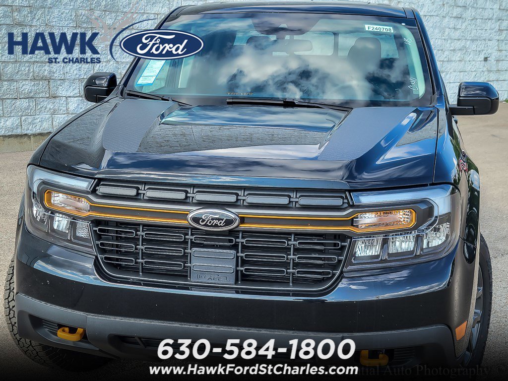 Used 2024 Shadow Black Ford LARIAT Advanced image 4