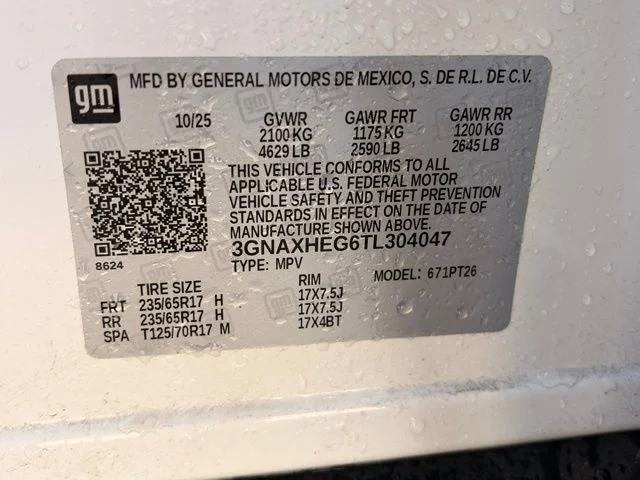Used 2026 White Chevrolet LT image 34