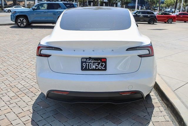 Used 2025 Pearl White Multi-Coat Tesla Long Range image 7