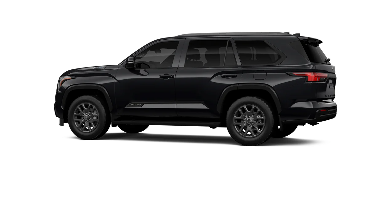 New 2026 Midnight Black Metallic Toyota Platinum image 5