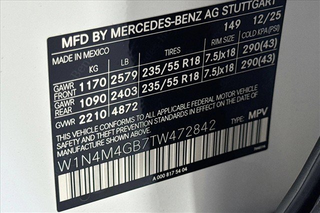 New 2026 Polar White Mercedes-Benz GLB 250 image 60