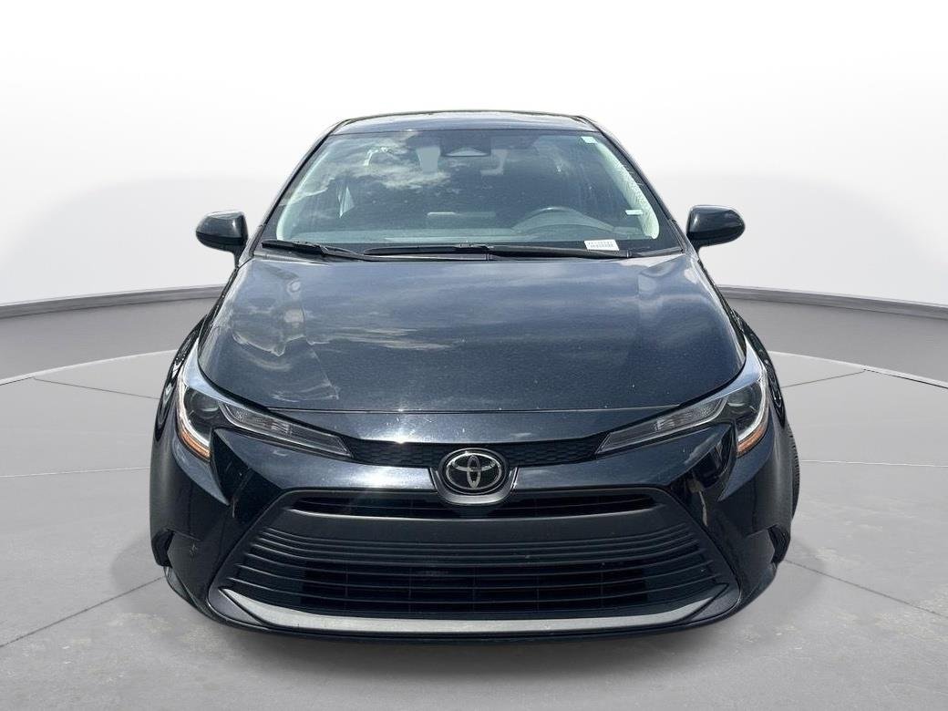 Certified Used 2024 Midnight Black Metallic Toyota LE image 3
