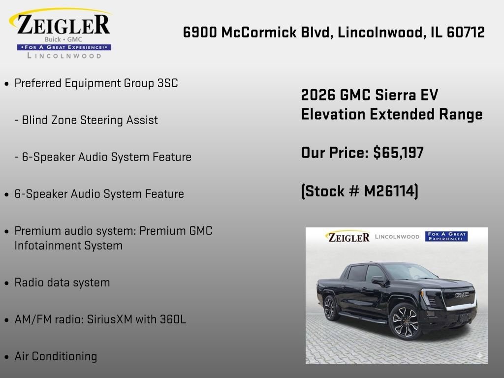 2026 GMC Sierra EV Elevation - Photo 12