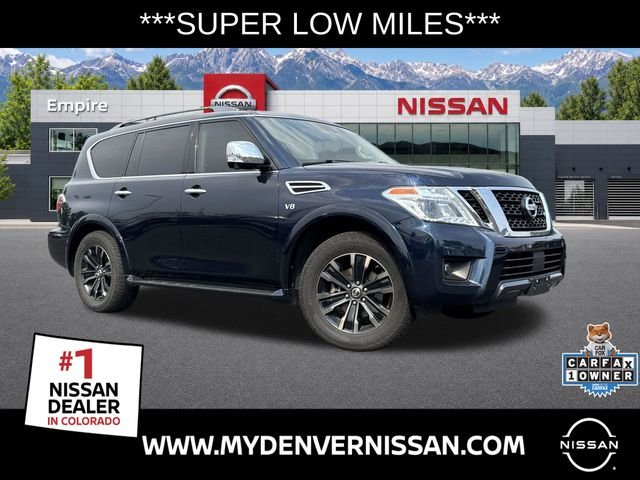 Used 2019 Blue Nissan Platinum image 1