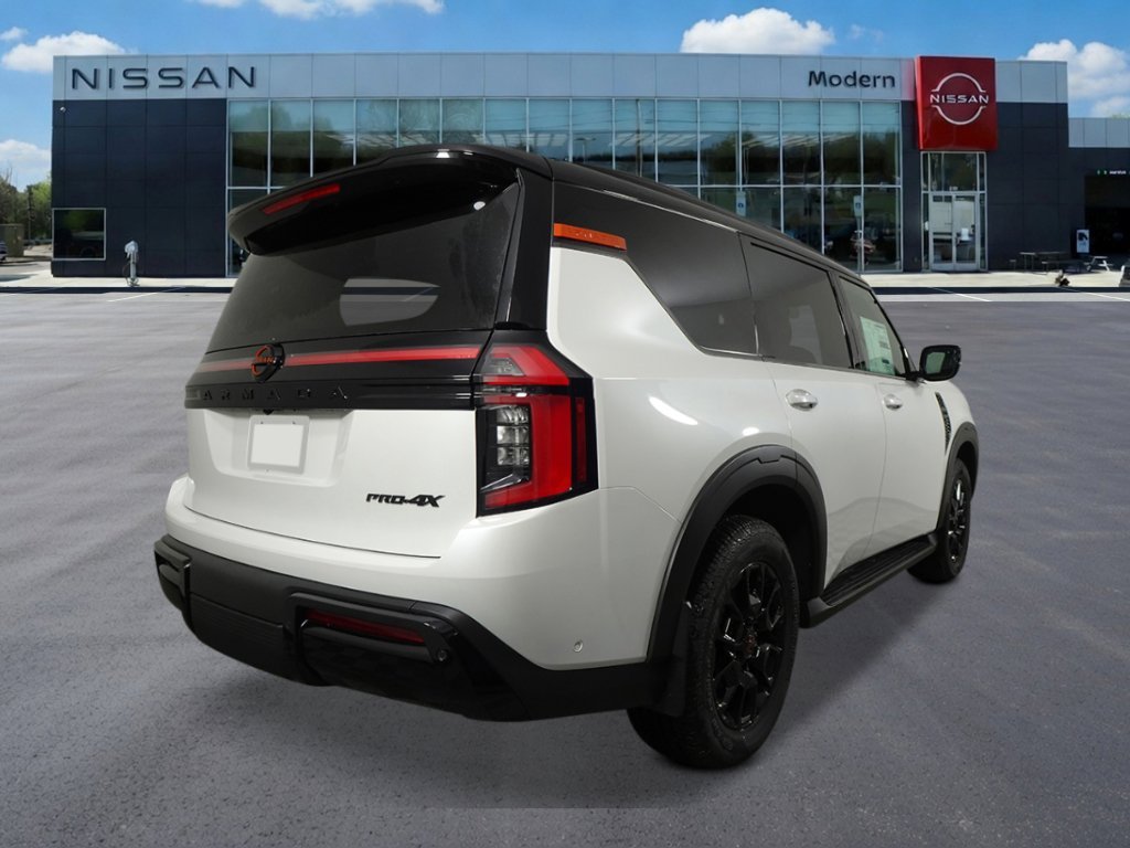 New 2026 Aspen White Tricoat/Super Black Nissan PRO-4X image 5