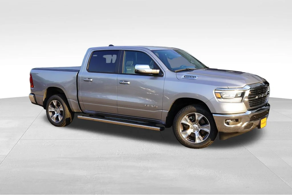 Used 2023 Billet Silver Metallic Clearcoat Ram Laramie image 2