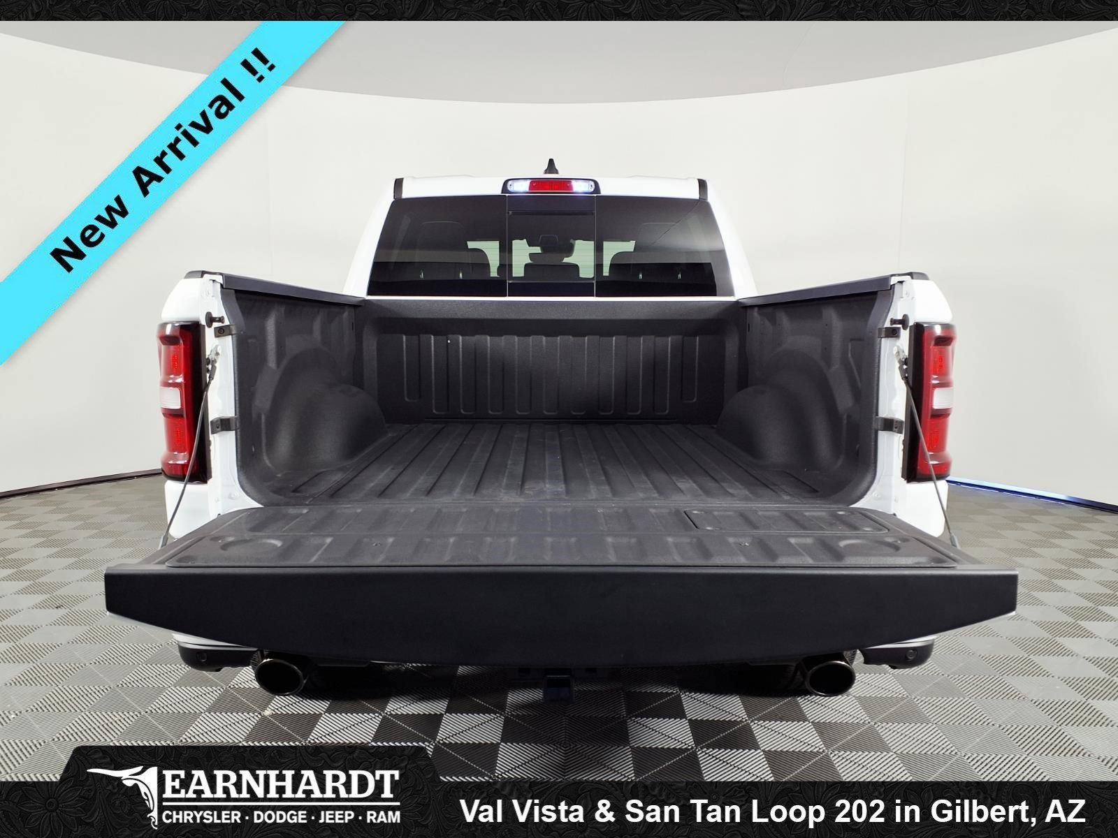 Used 2025 Bright White Clearcoat Ram Laramie image 8