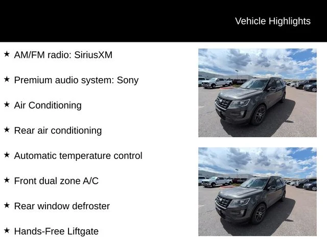 Used 2016 Gray Ford Sport image 14