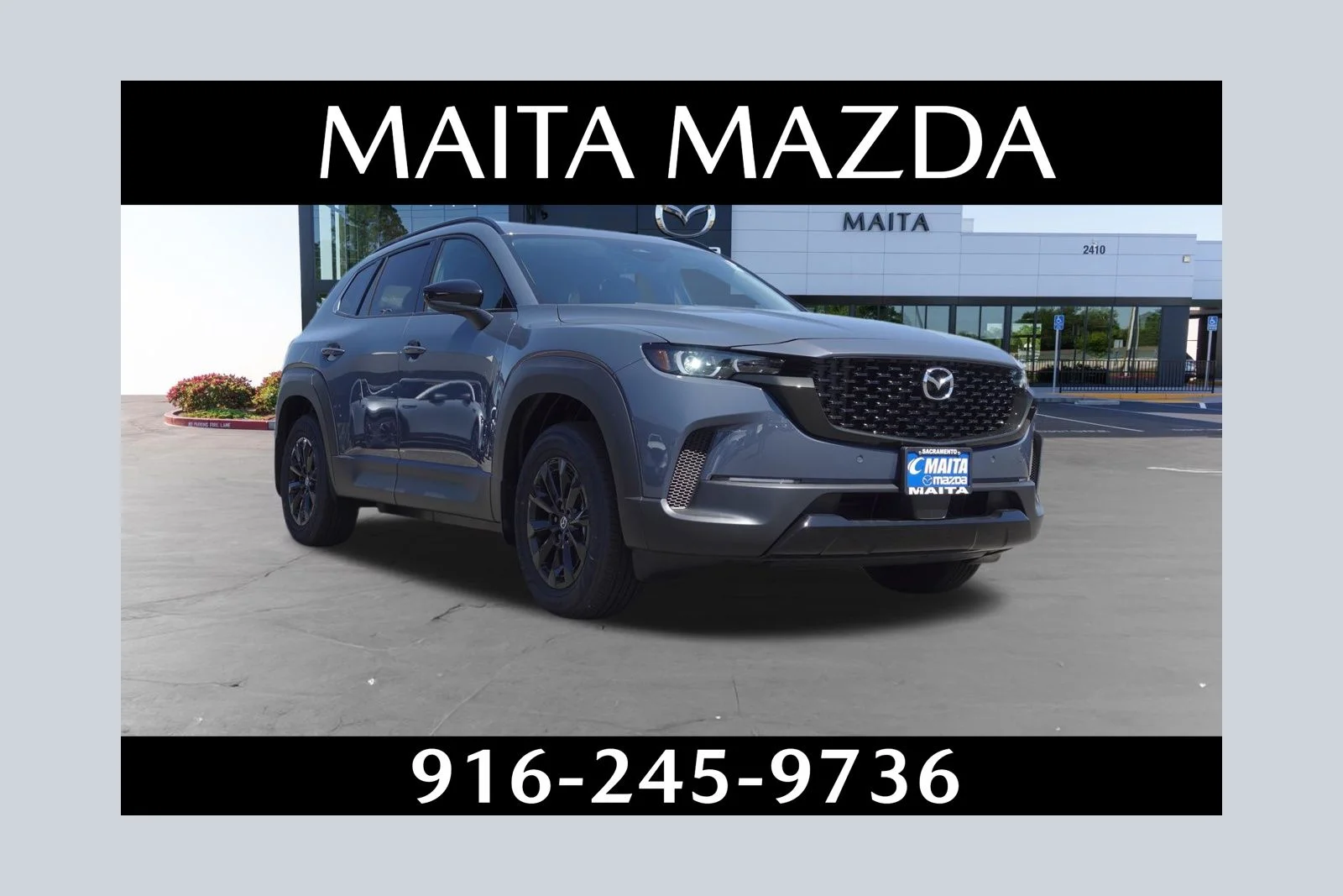 New 2026 Polymetal Gray Metallic Mazda Premium image 1