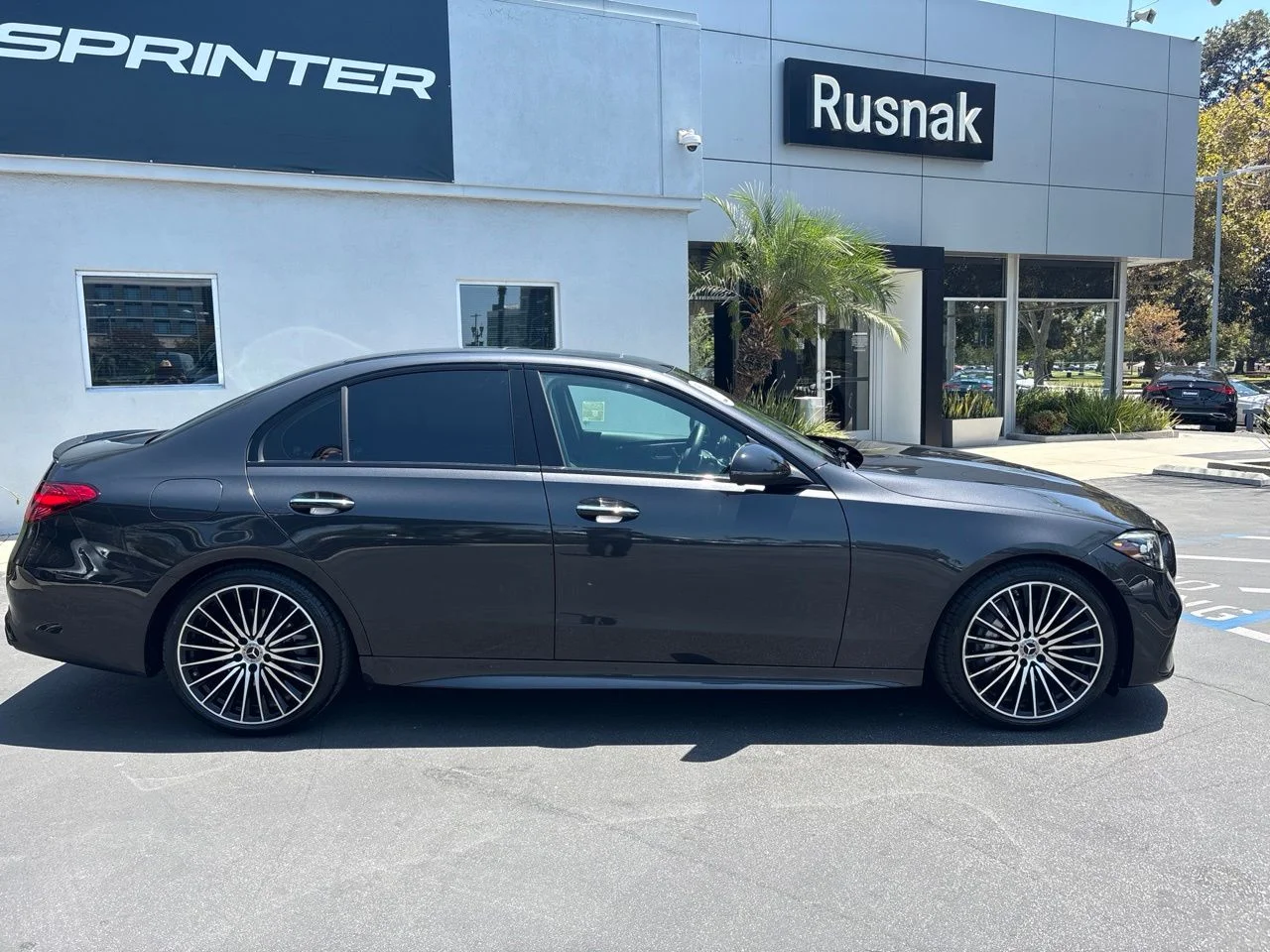 Certified Used 2023 Gray Mercedes-Benz C 300 AMG® Line Package image 1