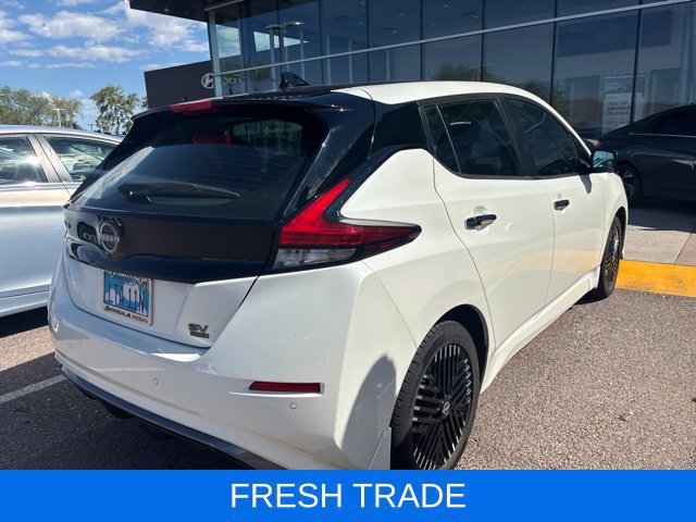 Used 2023 Super Black/Pearl White Nissan SV PLUS image 4