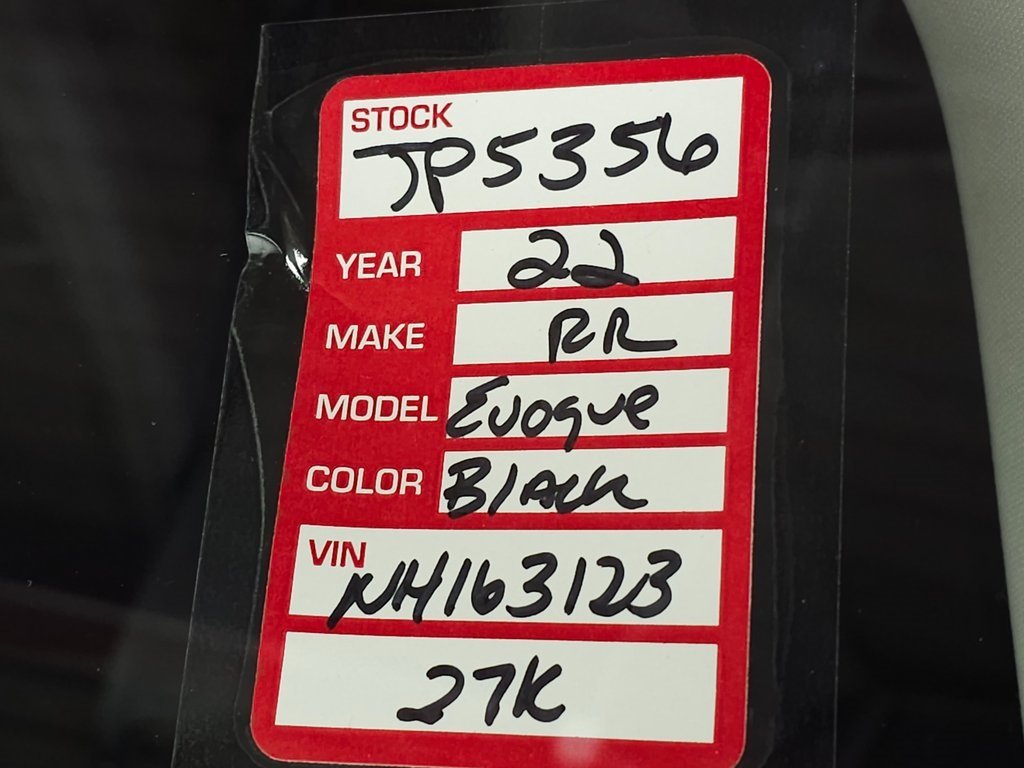 2022 LAND ROVER RANGE ROVER EVOQUE - Image 33