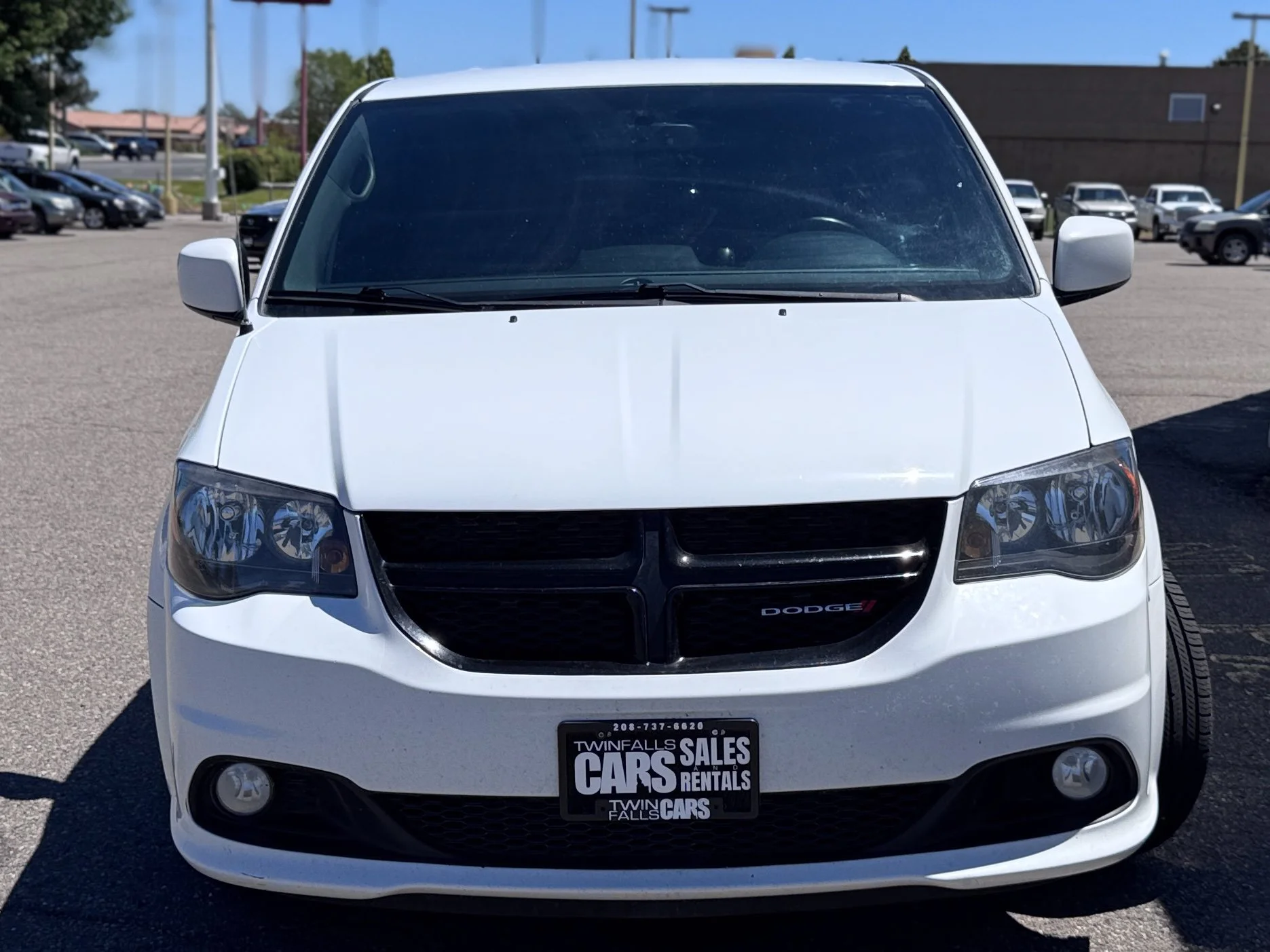 Used 2016 Bright White Clearcoat Dodge SXT Plus image 3
