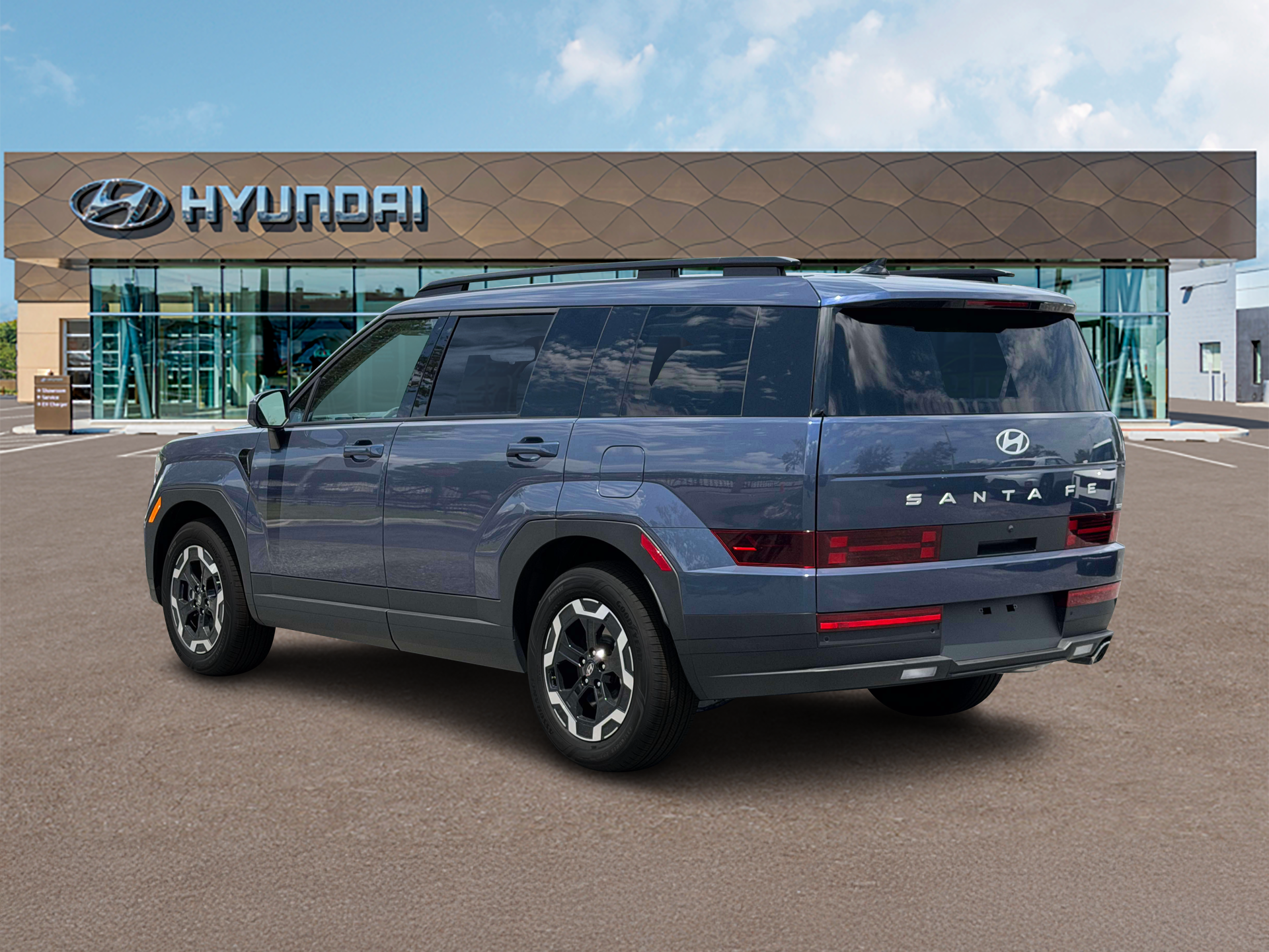 New 2027 Atlantis Blue Hyundai SEL AWD image 5