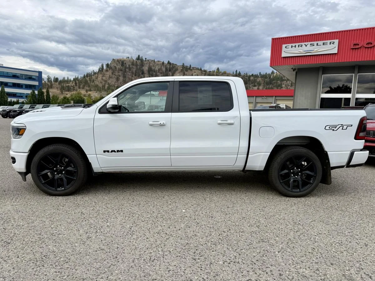 Used 2023 White RAM Sport 4x4 Crew Cab 5