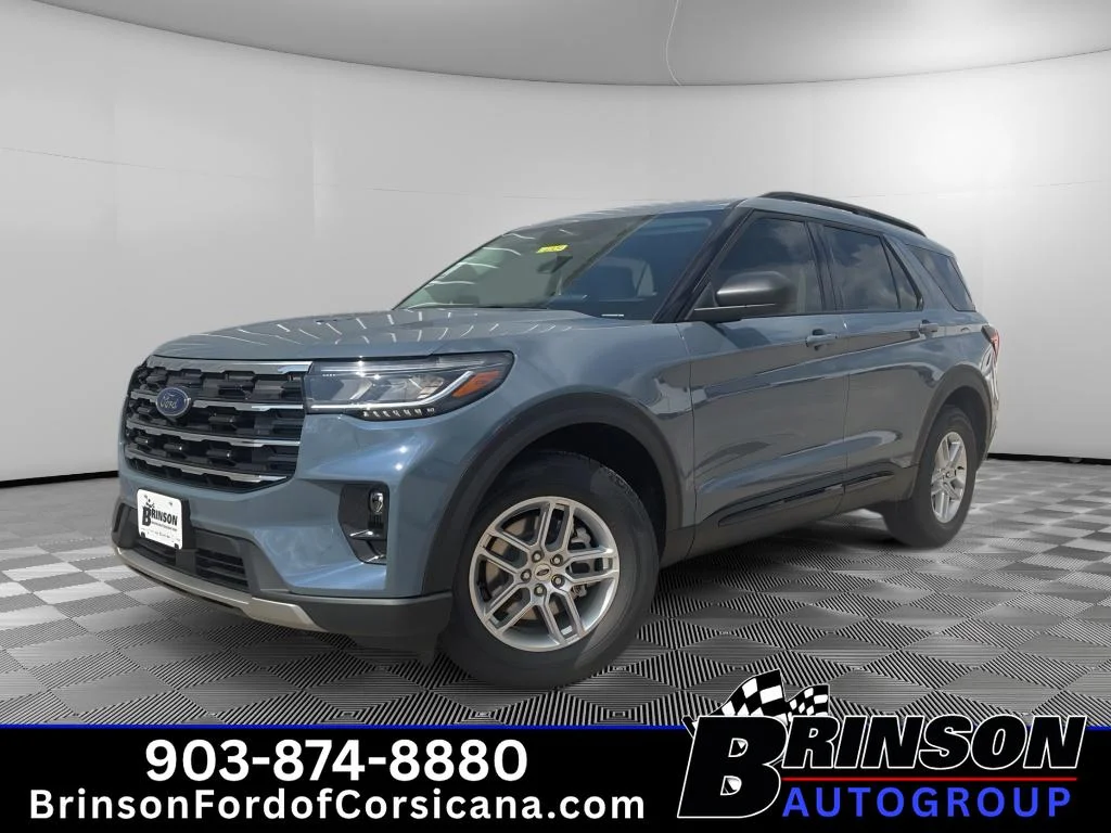New 2026 Vapor Blue Metallic Ford Active image 1