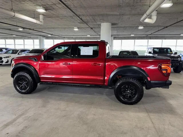 Used 2025 Red Metallic Ford Raptor image 5
