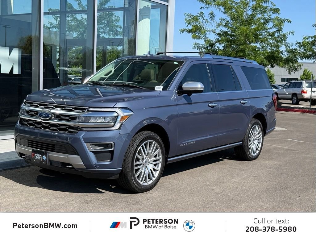 Used 2023 Blue Ford Platinum image 1
