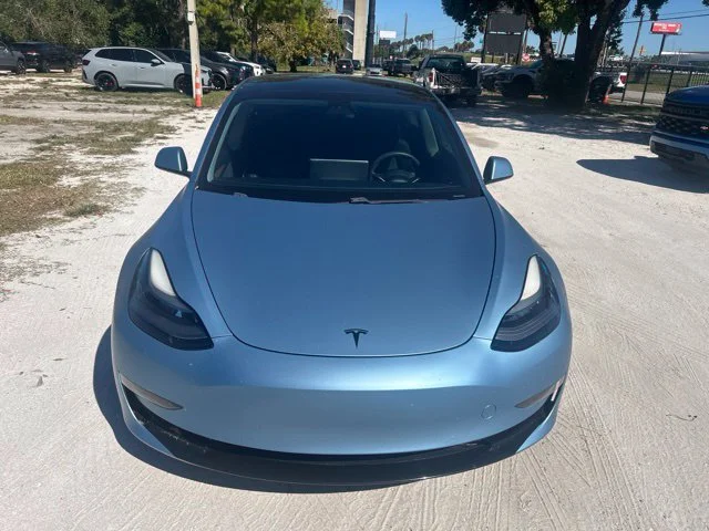 Used 2021 Solid Black Tesla Standard Range Plus image 14