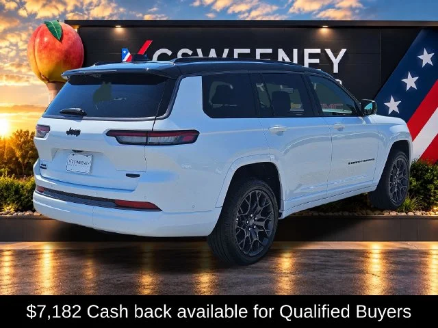 New 2026 Bright White Clear-Coat Exterior Paint Jeep Summit image 5